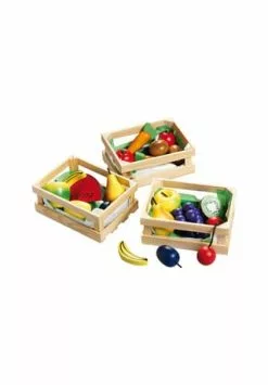 HAPPY PEOPLE® Holzkorb Obst Und Gemüse