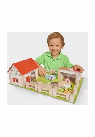 Eichhorn Spielzeug-Set "Bauernhof" 3 Eichhorn Spielzeug-Set "Bauernhof" – Bild 3
