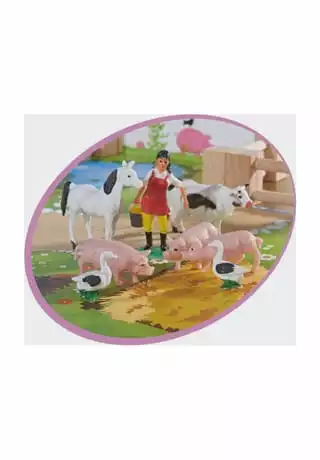 Eichhorn Spielzeug-Set "Bauernhof" 6 Eichhorn Spielzeug-Set "Bauernhof" – Bild 6