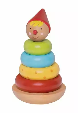 Goki Stapelmännchen Nalo, Holzspielzeug 1 Goki Stapelmännchen Nalo, Holzspielzeug