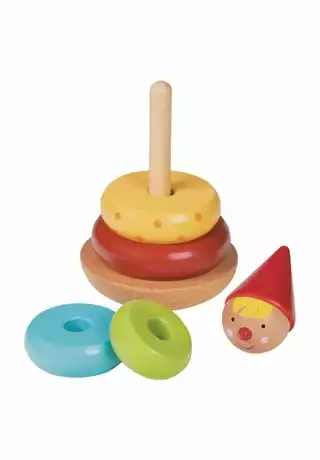 Goki Stapelmännchen Nalo, Holzspielzeug 2 Goki Stapelmännchen Nalo, Holzspielzeug – Bild 2