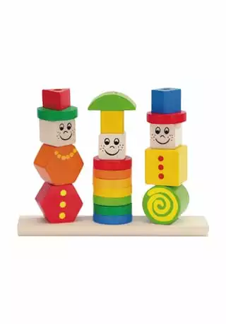 Eichhorn Figuren Steckpuzzle, 20-teilig 1 Eichhorn Figuren Steckpuzzle, 20-teilig