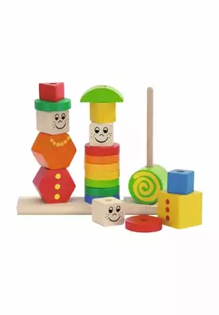 Eichhorn Figuren Steckpuzzle, 20-teilig 2 Eichhorn Figuren Steckpuzzle, 20-teilig – Bild 2