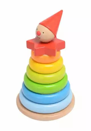 Goki Holzspielzeug "Stapel-Stehauf-Männchen" 1 Goki Holzspielzeug "Stapel-Stehauf-Männchen"