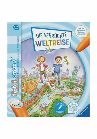 Ravensburger Tiptoi® CREATE "Die Verrückte Weltreise" 8 Ravensburger Tiptoi® CREATE "Die Verrückte Weltreise" -Kinderspielzeug Verkäufe unnamed file 1432
