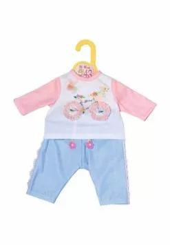 Zapf Creation® Dolly Moda Puppenbekleidung Shirt Und Hose "Fahrrad", 43cm