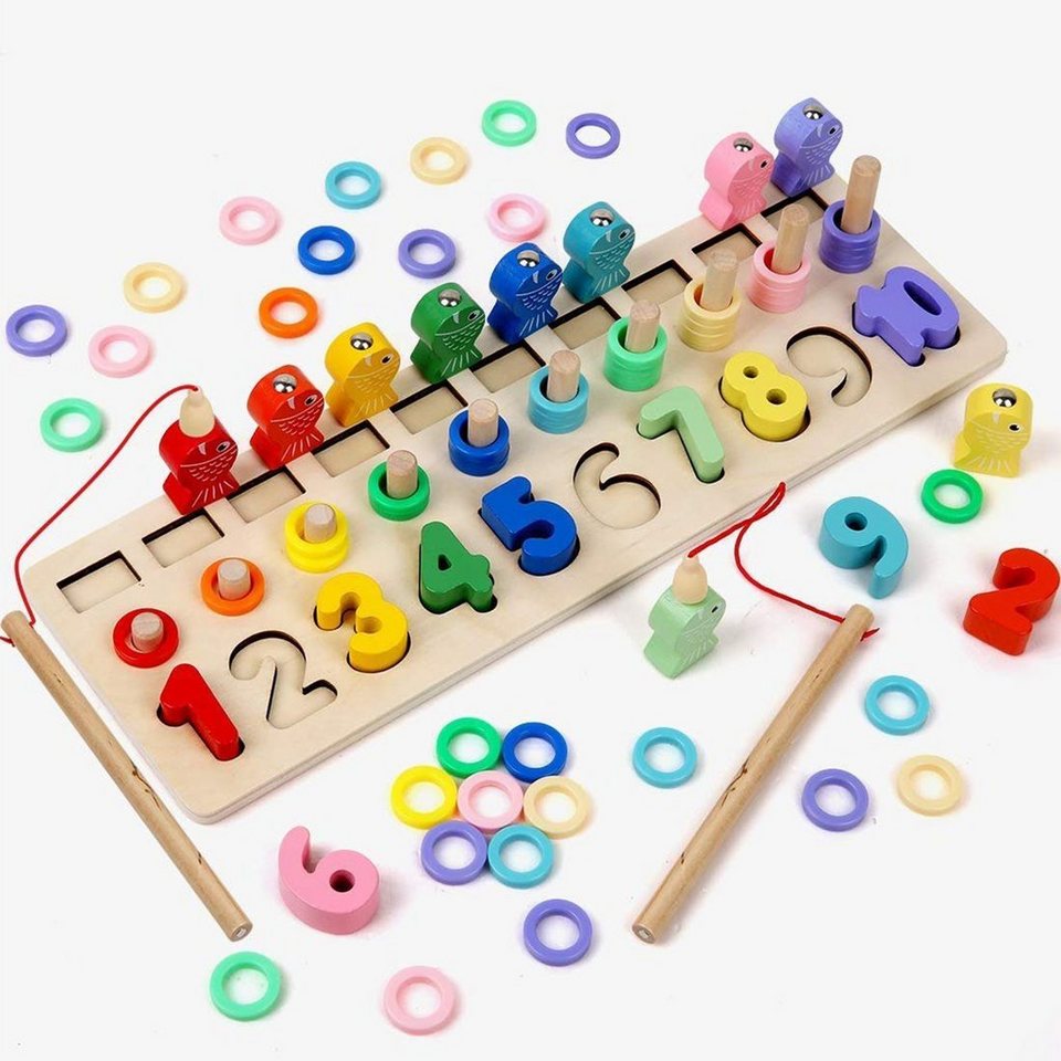 Kinderspielzeug Verkäufe 12 Kinderspielzeug Verkäufe -Kinderspielzeug Verkäufe beebeerun lernspielzeug lernspielzeug montessori angelspiel multifunktionale holzspielzeug puzzlespiel zum erlernen von zahlen und farben fuer kinder ab 3 jahren